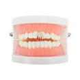thumbnail image 2 of Unique Bargains 1 Pc Fake Grills Hip Hop Single Teeth Grillz Gold Tone Red, 2 of 6