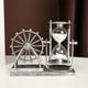 thumbnail image 4 of Xihbxyly Bola de Nieve de Cristal, Diseño de Torre de Reloj de Arena Vintage, Artesanía En Relieve, Luces Brillantes, Decoración Navideña de Mesa, Decoración para Sala de Estar o Dormitorio, Tamaño d, 4 of 6