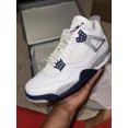 thumbnail image 2 of Size 10.5 - Jordan 4 Retro Mid Midnight Navy, 2 of 6
