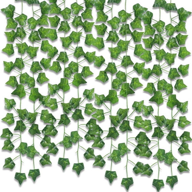 Hiedra Artificial - 6 Hebras de Hiedra Artificial, Decoraciones de Guirnaldas de Hiedra Falsa, Plantas Falsas, Vid Falsa, DecoracióN de Vid