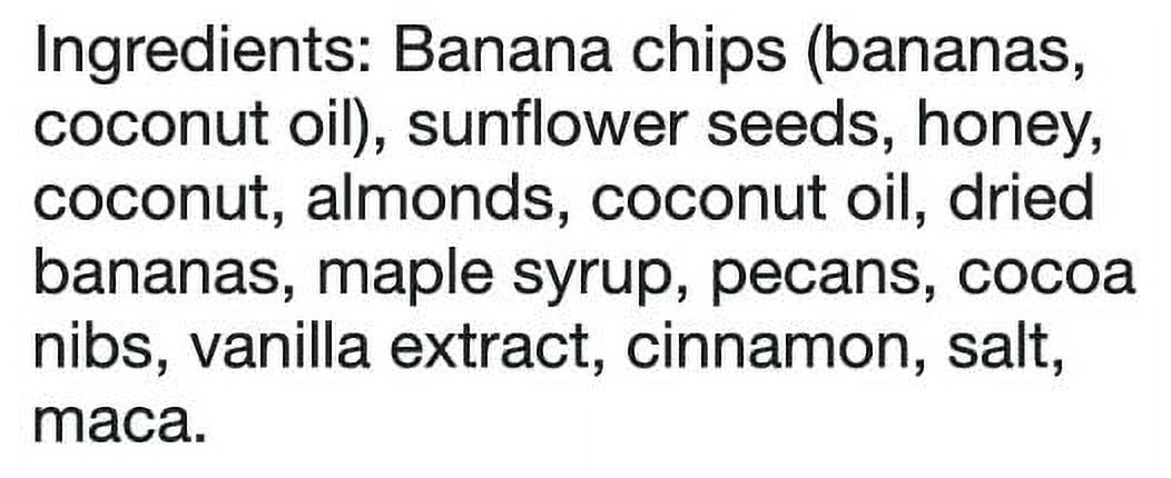 WholeMe, Grain-Free Granola, Gluten Free, Grain-Free Cinnamon Banana Chip Clusters, 8 oz