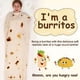 thumbnail image 4 of Manta gigante de franela suave y novedosa de 180 cm para adultos y niños, de 2.0 pulgadas y doble cara, ideal para adultos y niños (amarilla de doble cara), 4 of 5