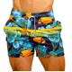thumbnail image 1 of Short Corto Deportivo Casual De Licra Estampado Fenix Fit, 1 of 3