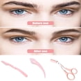 thumbnail image 1 of Aodebiao Professional Eyebrow Scissors Trimmer Set with Comb, Stainless Steel Precision Grooming Kit for Women & Men, Easy Shaping Trimming Beauty Tool for Eyebrow Care, 1 of 8