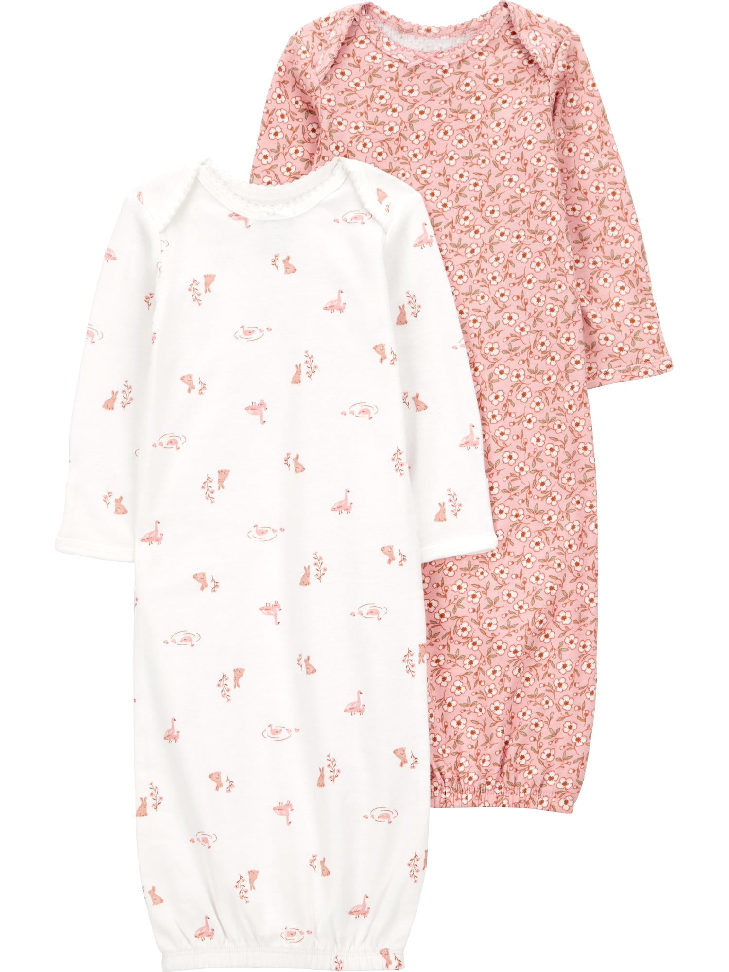 Little Treasure Baby Girl Layette 6-Piece Set, Lipstick, 6-9