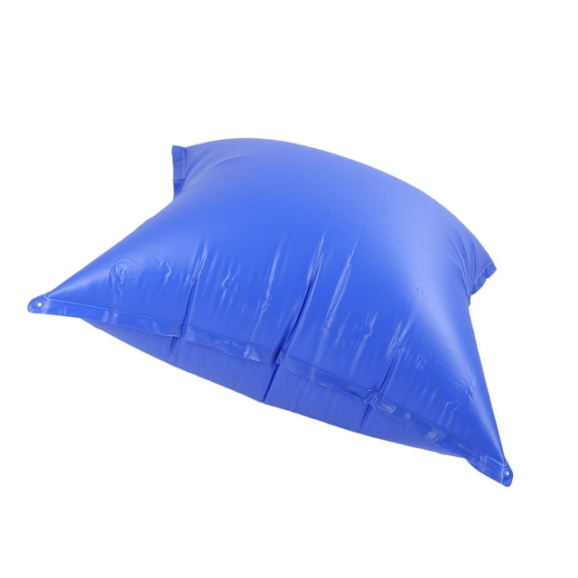 Pool Pillow for Above Ground Pool, 4 X 4 Ft Cushion Swimming Pool Closing Winter Kit with 49.2ft Rope, PVC Material Pool Air Pillow for Winterizing Thick Pillows Accessories
