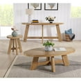 thumbnail image 7 of Martin Svensson Home BoHo Oval Wood Coffee Cocktail Table in Natural Prairie Oak, 7 of 7