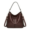 thumbnail image 1 of AWZXDE Designer Bags for Women Large Bucket Purse Stylish Leather Handbag, 1 of 4