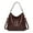 Coffee, variant on Hobo Bag Purse for Women Slouchy Large Shoulder Handbags Leather Crossbody Totes with Detachable Straps