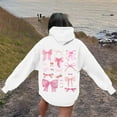 thumbnail image 4 of Women Christmas Sweatshirt Christmas Long Sleeve Shirt Mens Christmas Pink Graphic Sweatshirt Winter Sweatshirts Holiday Sweatshirt, 4 of 5