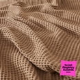 thumbnail image 2 of Great Bay Home All-Season Waffle Cotton Bed Blanket 102x90 (King, Toffee), 2 of 6