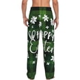 thumbnail image 3 of Xecao Happy Easter Men's Straight Lounge Pajama Pants: The Ultimate in Comfortable Sleepwear, 3 of 9