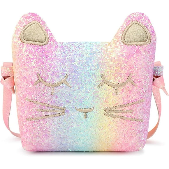 Kids Cat Purse for Little Girls Toddlers Wallet Crossbody Bag 2 Year Old Girl Gifts Children's crossbody bag small bag