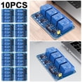 thumbnail image 1 of Placa Expansión 4 Canales AVR 51 PIC Módulo Relé 4 Vías para (12V), 1 of 8