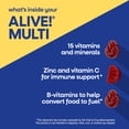 thumbnail image 6 of Nature's Way Alive! Men's 50+ Gummy Multivitamins, B-Vitamins, Fruit Flavored, 60 Count, 6 of 10
