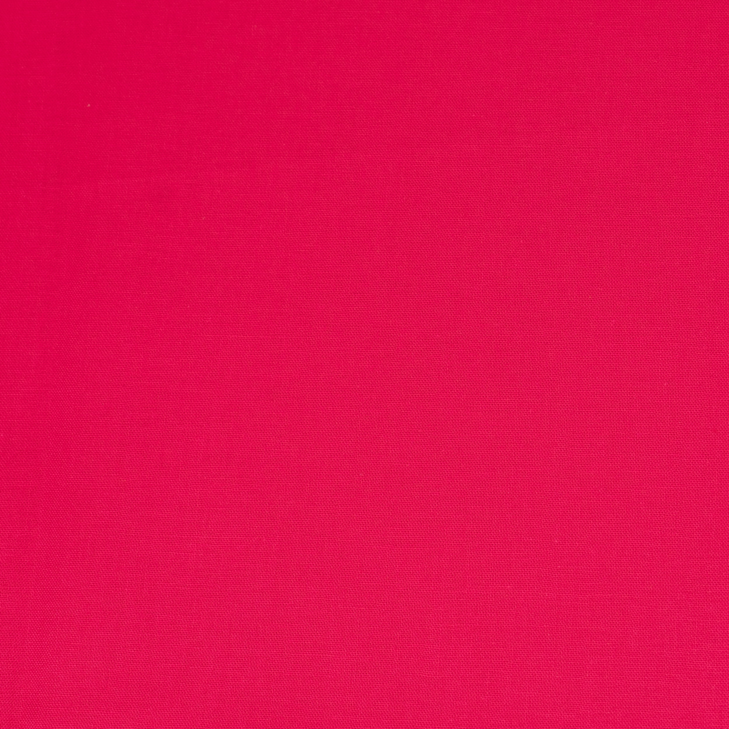 SINGER FABRICS - 100% Solid Cotton 2 Yards Cut Raspberry