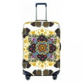 thumbnail image 1 of Fashion Mexican Flowers Luggage Cover Protector Dust Proof Travel Suitcase Covers, 1 of 1