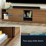 Mainstays Westley Sliding Door TV Stand for TVs up to 75”, Warm Walnut Finish - Walmart.com