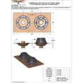 thumbnail image 3 of Commercial Bottom Outlet Roof Drain with Overflow, 3 of 3