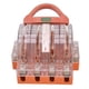 thumbnail image 2 of Interruptor de seguridad para cuchillos AC380V 100A, 4 polos, carcasa transparente de doble tiro, indicadores LED, interruptor de cuchillo de desconexión, 2 of 5