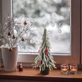 thumbnail image 2 of ¡Precios Insuperables!, Pequeño árbol de Navidad con rociador de nieve, decoración de mesa para el hogar, simula un árbol pequeño, decoración de ventana para fiestas navideñas Akmoler, 2 of 9