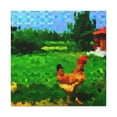 thumbnail image 1 of Chicken in the Fields - Canvas, 1 of 8