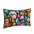 thumbnail image 2 of Balery Underwater Diving Animals Pillow Covers,Bed Pilowcases,Reversible Plush Throw Pillow Covers End Pillow Encasement,Pillow Case - 20"X30", 2 of 9
