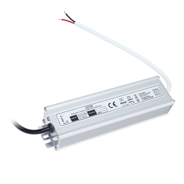 Transformador LED Fuente De Alimentación Impermeable LED De Aleación De Aluminio Garantía De Seguridad De Diseño Profesional Para Bombillas LED Para Proyecto De Computadora ANGGREK Eléctricas