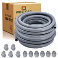 thumbnail image 1 of Kit de conductos herméticos Wocloer de 3/4 pulgadas y 100 pies con accesorios, 1 of 7