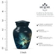 thumbnail image 2 of Dragonfly Small Urns For Human Ashes Keepsake Mom, Mini Urns For Ashes For Women, Little Blue Cremation Urn For Male, Frogs Urn For Adults Funeral, 3inch, 2 of 7