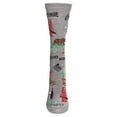 thumbnail image 2 of MeMoi California Bamboo Blend Crew Sock - Mens - Male, 2 of 3