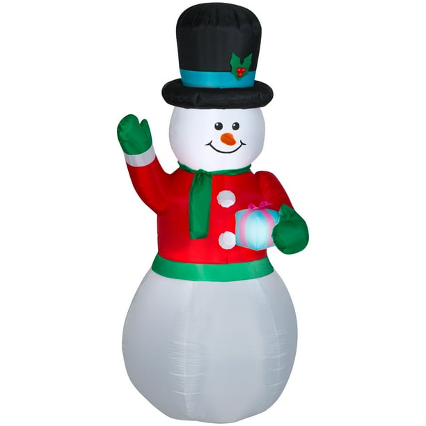 Gemmy Industries Yard Inflatables Snowman, 9 ft