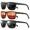 Black/Black+Black/Red+Black/G15, variant on 3 Pairs Simple Sunglasses For Everyday Use, Unisex Polarized Glasses, Square Sunglasses,Lightweight Frame Sun Glasses with UV Protection, Travel Accessories gafas de TikTokShopSummerTurnUp