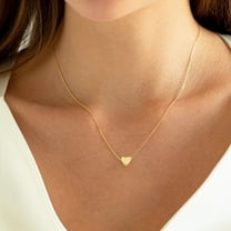 Women's Minimalist Heart-shaped Necklace