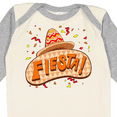 thumbnail image 4 of Inktastic Fiesta sombrero party for Cinco de Mayo Boys or Girls Long Sleeve Baby Bodysuit, 4 of 5