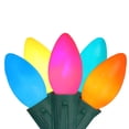 thumbnail image 2 of Northlight Opaque C9 Vibrant Christmas String Lights - MultiColor - 24' Green Wire - 25ct, 2 of 3