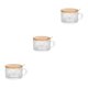 thumbnail image 3 of Cateissary Juego de vasos de vidrio ecológicos - Fácil de limpiar Juego de vasos de vidrio duraderos Taza de desayuno Juego de tazas de té Taza Type1 NO1, 3 of 6