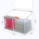 thumbnail image 5 of hisopo de algodón acrílico, dispensador con diseño de diamante, caja organizadora $$Producto de importación No hay factura disponible Xemadio 2035054-2, 5 of 5