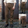 thumbnail image 2 of WEAIXIMIUNG Salopettes pour Hommes Rouges Printemps et Été Pantalon de Loisirs de Plein Air pour Hommes Bretelles, 2 of 9