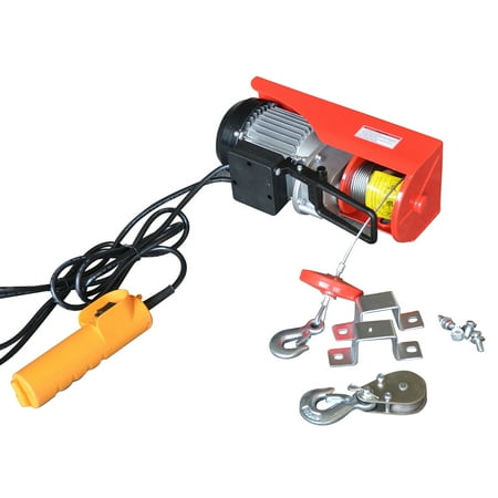 - Max Load 440 lb Electric Hoist with Remote Control