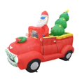 thumbnail image 1 of Jeco CHD-OD061 7 ft. Santa In Red Trunk with Christmas Santa on Car, 1 of 1