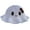 C, variant on Knit Pumpkin Bucket Hat for Woman Floppy Color Matching Weaving Wide Brim Bucket Hat Adult Teens Halloween Fisherman Cap