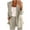 Khaki, variant on Axiiglly Pant Suits for Women Dressy 2 Piece Dressy Blazer High Waisted Straight Leg Pants Sets Business Casual Outfits