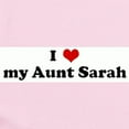 thumbnail image 2 of CafePress - I Love My Aunt Sarah Infant Bodysuit - Baby Light Bodysuit, Size Newborn - 24 Months, 2 of 4