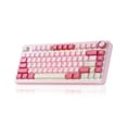 thumbnail image 1 of Teclado Gamer Inalámbrico AULA F75 75% con RGB - Rosa, 1 of 8