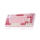 thumbnail image 1 of Teclado Gamer Inalámbrico AULA F75 75% con RGB - Rosa, 1 of 8