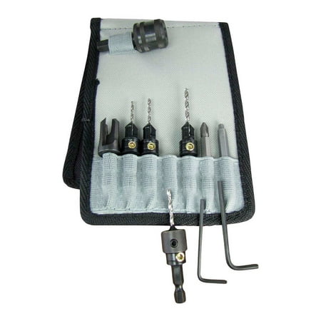 

Make it Snappy 1/4 in. Steel Deluxe Countersink Set 11 pc