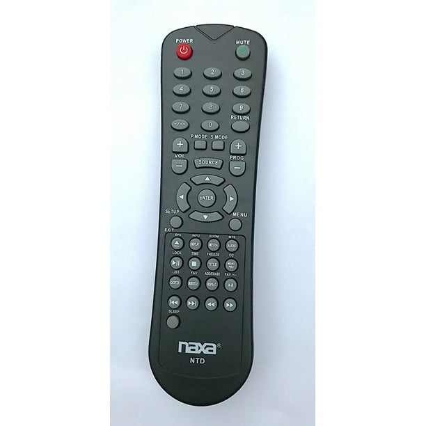 NAXA Original Replacement Remote Control for Naxa NT and NTD Model 12