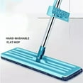 thumbnail image 3 of Flat Mop Cleaning Mop Wet Mop Floor Mop Dry Wet Dual Use Microfiber Free Hand Washing Flat Cleaning Tile Mop For Home Use, 3 of 7