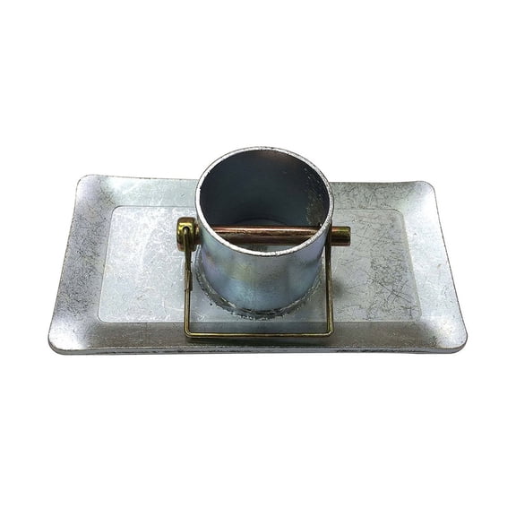 New Trailer Jack Foot Plate With Pin - 26029